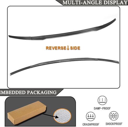 MCARCAR KIT R8 Carbon Fiber Trunk Spoiler for Audi R8 V8 V10 Hard-top Coupe 2008-2015 Rear Trunk Lid Boot Spoiler Wing Factory Outlet in Saudi Arabia