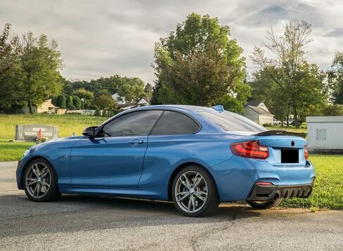 المفسد الجذع الخلفي يناسب جناح BMW 2 السلسلة F22 Coupe F87 M2 2014-2020 228i/ 230i/ M235i/ M240i M Style Decklid Lip Accesories in Kuwait