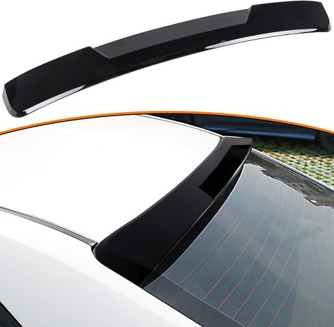 Fit for Toyota Corolla 2020-2024 Sedan Rear Roof Spoiler Window Visor,Painted Black Rear Roof Wing in Saudi Arabia