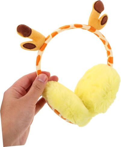 LIFKOME Cute Animal Ear Warmer Headband Kids' Winter Ear Muffs Plush Comfortable for Boys Girls in Saudi Arabia