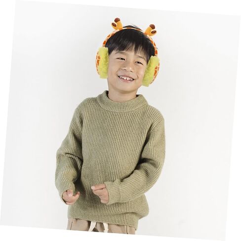 LIFKOME Cute Animal Ear Warmer Headband Kids' Winter Ear Muffs Plush Comfortable for Boys Girls in Saudi Arabia