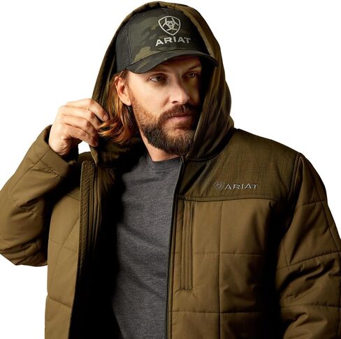 ARIAT Men's Crius Hooded Insulated Jacket in Saudi Arabia