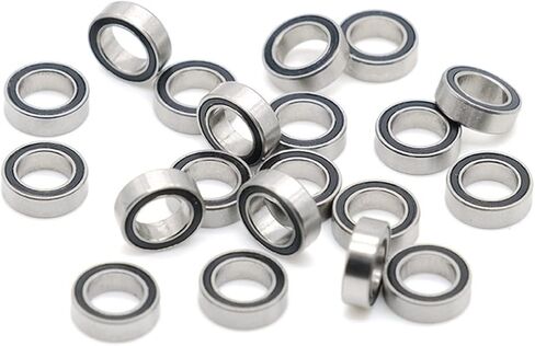 MR85RS يحمل 10pcs 5x8x2.5 مم ABC-7 Hobby RC Car Truck MR85 RS 2RS BALL BELINGS Black Sealed in Kuwait