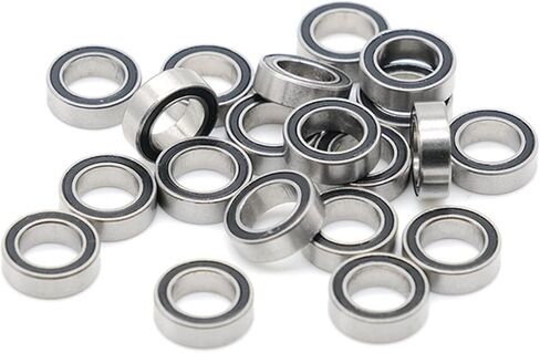 MR85RS يحمل 10pcs 5x8x2.5 مم ABC-7 Hobby RC Car Truck MR85 RS 2RS BALL BELINGS Black Sealed in Kuwait