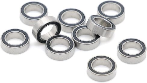 MR85RS يحمل 10pcs 5x8x2.5 مم ABC-7 Hobby RC Car Truck MR85 RS 2RS BALL BELINGS Black Sealed in Kuwait
