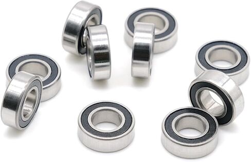 MR126 RS Ball Bearing 6x12x4 mm 10pcs ABEC-7 Chrome Steel Groove Ball Bearings MR 126 RS in Kuwait