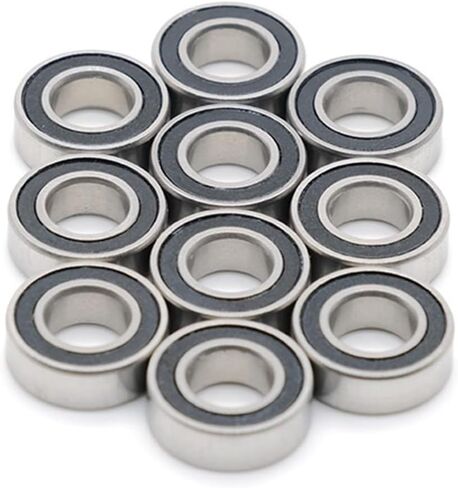 MR126 RS Ball Bearing 6x12x4 mm 10pcs ABEC-7 Chrome Steel Groove Ball Bearings MR 126 RS in Kuwait