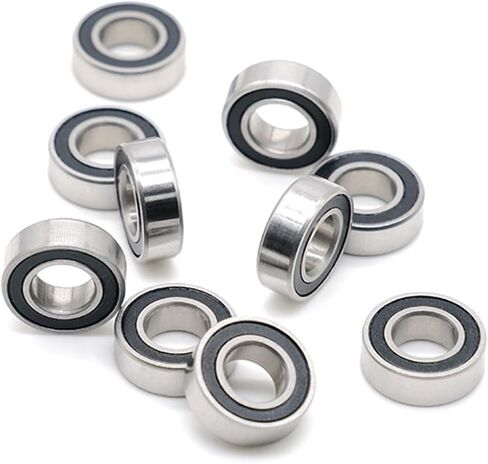 MR126 RS Ball Bearing 6x12x4 mm 10pcs ABEC-7 Chrome Steel Groove Ball Bearings MR 126 RS in Kuwait