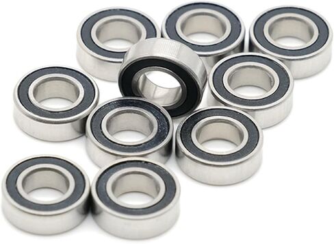 MR126 RS Ball Bearing 6x12x4 mm 10pcs ABEC-7 Chrome Steel Groove Ball Bearings MR 126 RS in Kuwait