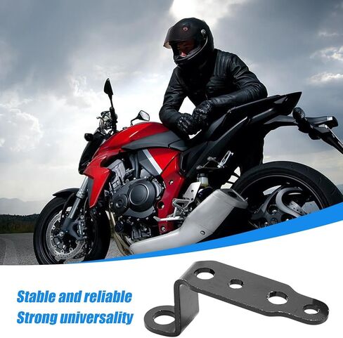 2 Pack Motorcycle Auxiliary Light Mount Bracket, Spotlight Mounting Bracket, Headlight Light Pods Bracket Extension Holders, Stainless Steel Spotlight Stand, Motorbike Scooter Accessories in Saudi Arabia