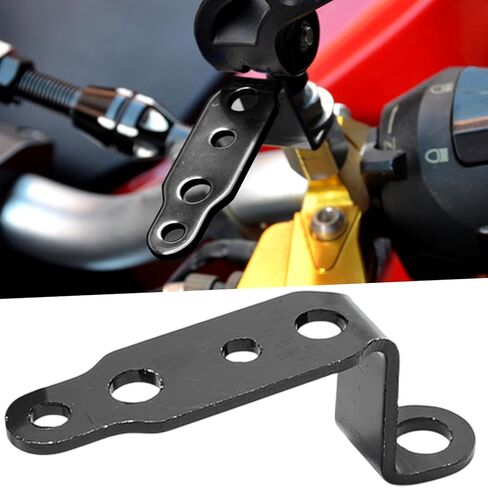 2 Pack Motorcycle Auxiliary Light Mount Bracket, Spotlight Mounting Bracket, Headlight Light Pods Bracket Extension Holders, Stainless Steel Spotlight Stand, Motorbike Scooter Accessories in Saudi Arabia