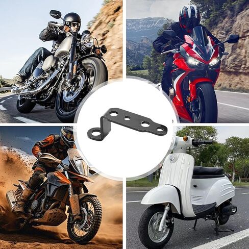 2 Pack Motorcycle Auxiliary Light Mount Bracket, Spotlight Mounting Bracket, Headlight Light Pods Bracket Extension Holders, Stainless Steel Spotlight Stand, Motorbike Scooter Accessories in Saudi Arabia