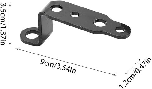 2 Pack Motorcycle Auxiliary Light Mount Bracket, Spotlight Mounting Bracket, Headlight Light Pods Bracket Extension Holders, Stainless Steel Spotlight Stand, Motorbike Scooter Accessories in Saudi Arabia