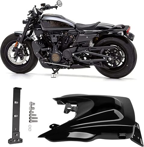 JERBOR Heavy Duty Motorcycle Rear Fender Mudguard Guard License Plate Holder For Har-ley Sportster S RH1250S in Saudi Arabia