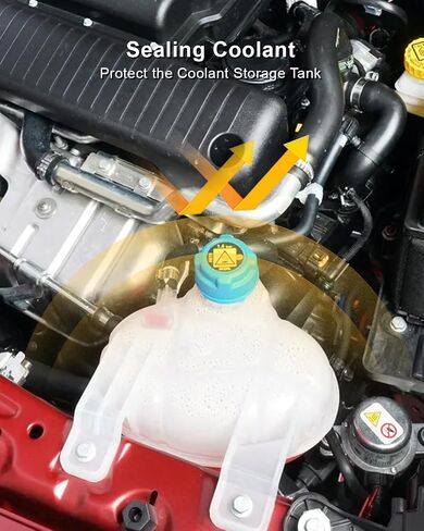 Coolant Reservoir Cap Fit for Ram Promaster 1500 2500 3500 2014-2024, Replace 68097622AA 46799364 9S518100AA 51722078 in Saudi Arabia