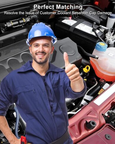 Coolant Reservoir Cap Fit for Ram Promaster 1500 2500 3500 2014-2024, Replace 68097622AA 46799364 9S518100AA 51722078 in Saudi Arabia