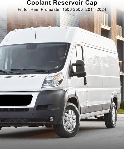 Coolant Reservoir Cap Fit for Ram Promaster 1500 2500 3500 2014-2024, Replace 68097622AA 46799364 9S518100AA 51722078 in Saudi Arabia