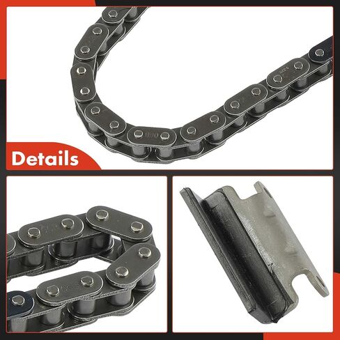A-Premium 3PCS Engine Timing Chain Kit W/Guide Compatible with Hyundai Elantra 1996-2002, Accent 2001-2005, Tiburon 1997-2001 2003 - L4 1.6L 1.8L 2.0L in Saudi Arabia