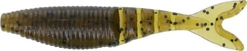 Yamamoto Zako 4" Multi-Use Soft Plastic Fishing Angling Swimbait Lure Designed to Mimic Bluegill or Shad - 6 Pack, Rainbow Shad in Saudi Arabia