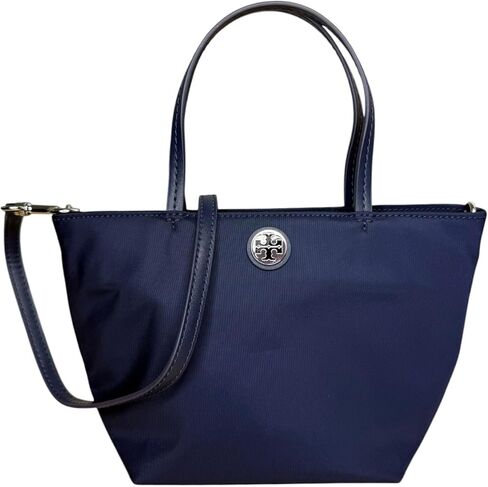 Tory Burch Women's Ella Nylon Mini Tote (Tory Navy) in Saudi Arabia