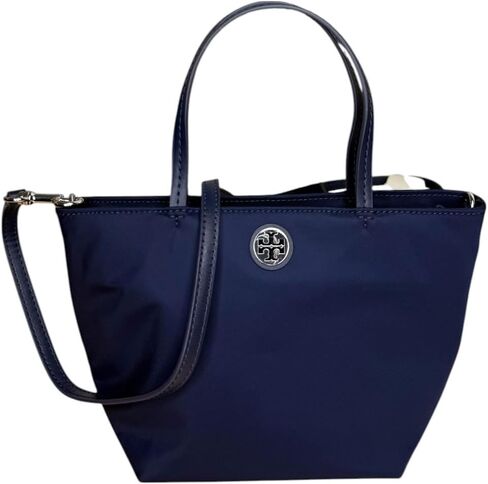 Tory Burch Women's Ella Nylon Mini Tote (Tory Navy) in Saudi Arabia