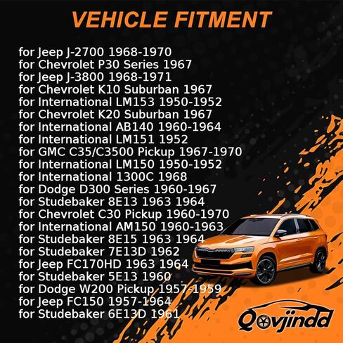 Rear Drum Brake Wheel Cylinder Kit for Chevrolet C10 Suburban,C20 Suburban,C30 Pickup,K10 Suburban,K20 Suburban 1960 1961 1962-1970 Replacement 1752232, 8Q2221, 921358 1PCS in Kuwait