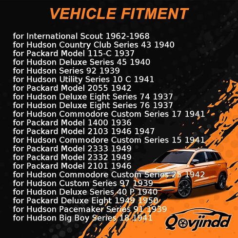 مجموعة أسطوانة بطولة الطبقة الخلفية الأمامية لفرامل الطبول لماراثون المدقق 1969 لـ Hudson Commodore Custom Series 15 ، Big Boy Series 96 ، 18 ، 48 1939-1941 استبدال 1752231 ، 2953999 ، 1879525 4 قطعة in Saudi Arabia