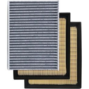 Engine Cabin Air Filters Compatible with Toyota Tundra Sequoia 3.4L V6 2022-2025 Replace 17801-F4010 CA12963 87139-0C010, 8713930110 Air Filters Kit in Saudi Arabia