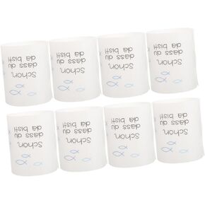 8pcs Plastic Cylinder Candle Covers Decorative Candle Shades for Home Soft Light for Special Occasions and Celebrations for Creating Warm Atmosphere in Saudi Arabia