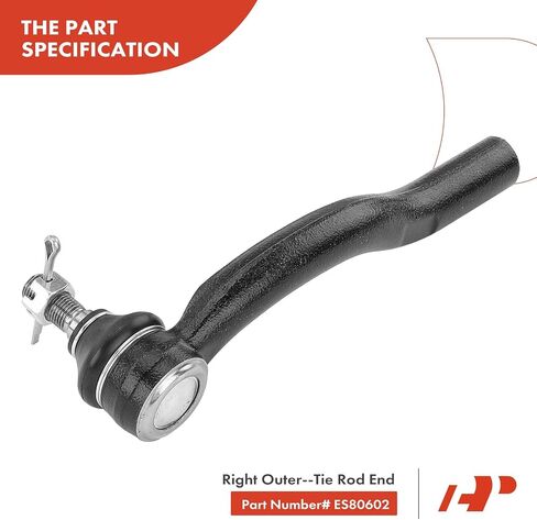 A-Premium Power Steering Rack and Pinion & Outer Tie Rod End Kit Compatible with Toyota Camry 2004-2006, Solara 2004-2008 & Lexus ES330 2004-2006, 3-PC Set in Saudi Arabia