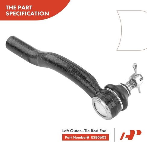 A-Premium Power Steering Rack and Pinion & Outer Tie Rod End Kit Compatible with Toyota Camry 2004-2006, Solara 2004-2008 & Lexus ES330 2004-2006, 3-PC Set in Saudi Arabia