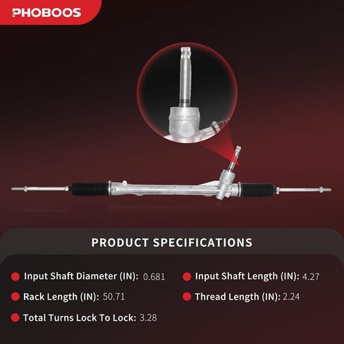 رف التوجيه الكهربائي Phoboos الكهربائي وتجميع الجناح متوافق مع Mitsubishi Outlander 2014-2019 ، Outlander Phev 2018-2019 ، Outlander Sport 2011-2020 ، 2.0L/2.4L/3.0L ، وحدة جديدة ، المرجع. 4410A852 in Kuwait