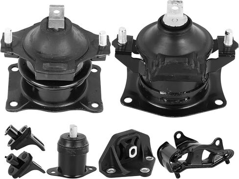 مجموعة حوامل محرك المحرك - متوافقة مع 2008-2012 Honda Accord 2.4L، 2009-2013 Acura TSX 2.4L A4561 A4565 A4570 A4572 A4584 مجموعة من 5 in Kuwait