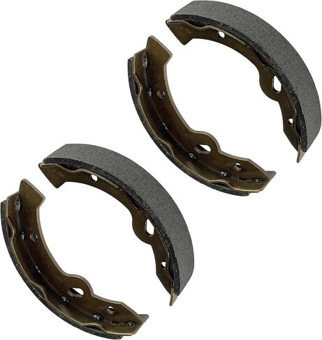 Caltric 2 مجموعة من أحذية الفرامل متوافقة مع Ezgo Golf Cart 648037 70795G01 in Kuwait