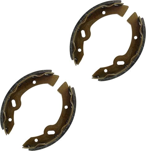 Caltric 2 مجموعة من أحذية الفرامل متوافقة مع Ezgo Golf Cart 648037 70795G01 in Kuwait