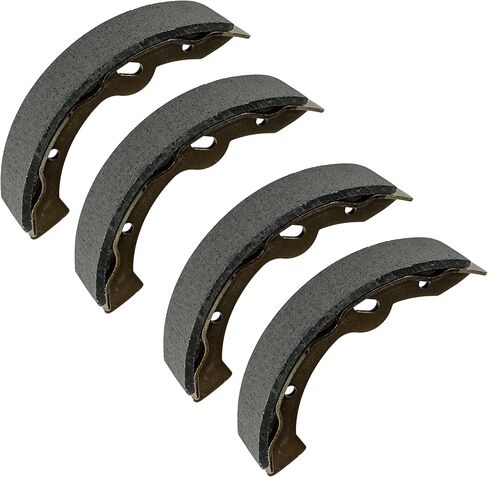 Caltric 2 مجموعة من أحذية الفرامل متوافقة مع Ezgo Golf Cart 648037 70795G01 in Kuwait