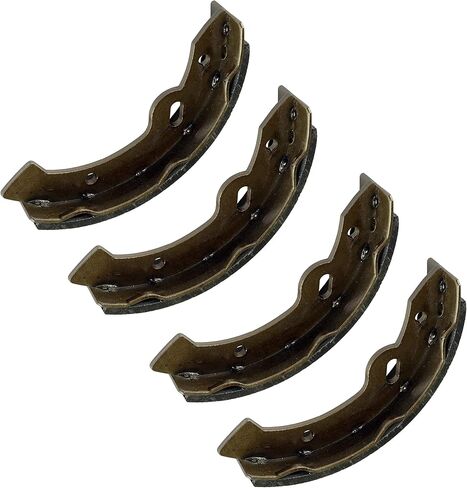 Caltric 2 مجموعة من أحذية الفرامل متوافقة مع Ezgo Golf Cart 648037 70795G01 in Kuwait