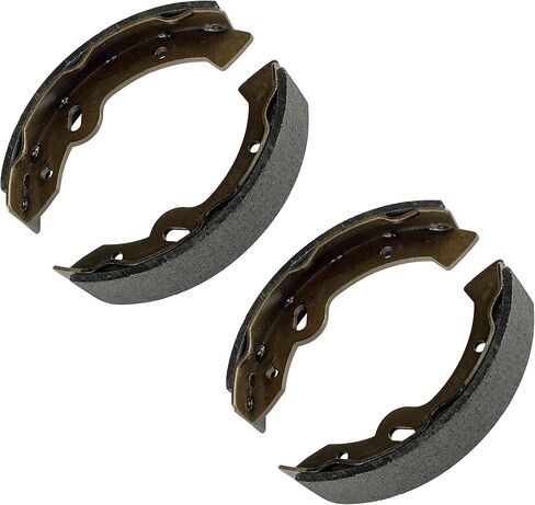 Caltric 2 مجموعة من أحذية الفرامل متوافقة مع Ezgo Golf Cart 648037 70795G01 in Kuwait