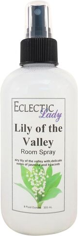 Lily of the Valley Room Spray, 8 Ounces, No Artificial Colors, Parabens, or Preservatives - Fragrant Aromatic Room Mist For Home, Room, Office in Saudi Arabia