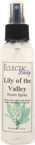 Lily of the Valley Room Spray, 8 Ounces, No Artificial Colors, Parabens, or Preservatives - Fragrant Aromatic Room Mist For Home, Room, Office in Saudi Arabia