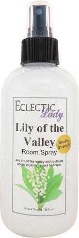 Lily of the Valley Room Spray, 8 Ounces, No Artificial Colors, Parabens, or Preservatives - Fragrant Aromatic Room Mist For Home, Room, Office in Saudi Arabia