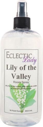 Lily of the Valley Room Spray, 8 Ounces, No Artificial Colors, Parabens, or Preservatives - Fragrant Aromatic Room Mist For Home, Room, Office in Saudi Arabia