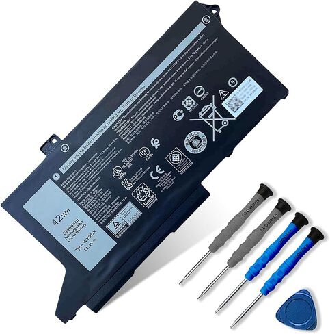 بطارية كمبيوتر محمول Dentsing WY9DX متوافقة مع Dell Latitude 5420 5520 Precision 15 3560 Series Notebook RJ40G 075X16 0WK3F1 0M3KCN 005R42 01K2CF 11.4V 42wh/3500mAh in Saudi Arabia