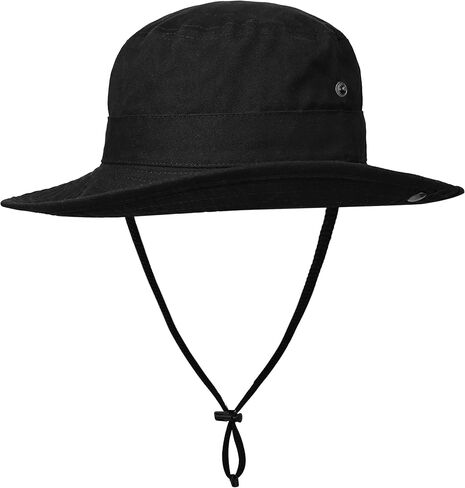 Womens Sun Hat Wide Brim Bucket Hats Hiking Fishing UV Protection Safari Boonie Hat for Men Women（L 24" /61cm，M 22.83"/58cm） White in Kuwait