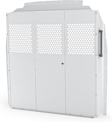 AA Products Model PT-PR Cargo Van Safety Partition High/Low Roof Protective Bulkhead Fit for ProMaster Full Size Vans Grey in Saudi Arabia