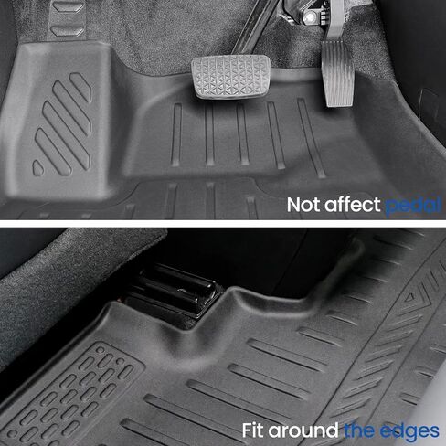Floor Mats Cargo Mat Backrest Mats for 2024-2025 Honda Prologue/Chevrolet Chevy Blazer EV Accessories, All-Weather TPE Seat Back Covers Cargo Liner Lower Trunk Mat(Floor Mats Set) in Kuwait