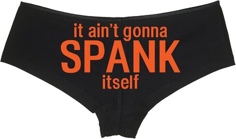 Knaughty Knickers - It Ain't Gonna Spank Itself Boy Short Panties - It Aint gonna spank boyshort underwear in Saudi Arabia