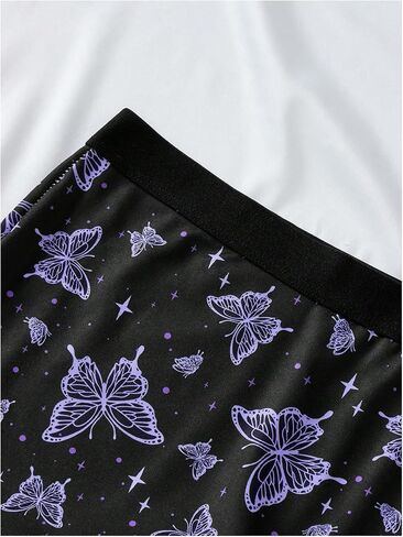 WDIRARA Women's Cute Graphic Boyshorts Boxer Briefs Mid Waist Seamless in Saudi Arabia
