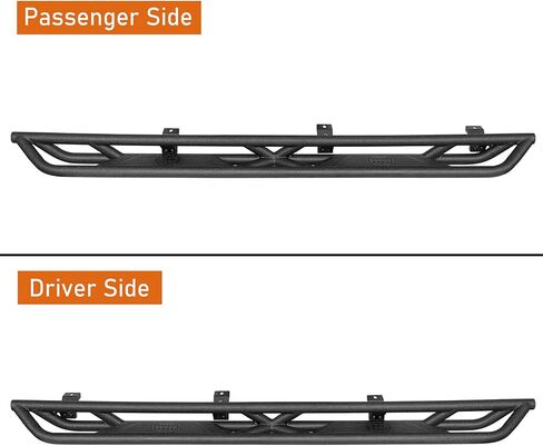 Hoke Road Gladiator Running Side Step Slider Nerf Bars for Jeep Gladiator JT Pickup Truck 2020 2021 2022 2023 2024 2025 in Saudi Arabia