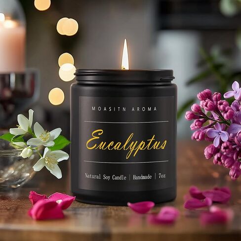 Moasitn Pumpkin Spice Strong String Carger Breafious Candles for Home | شموع سقوط الصويا العضوية | مصنوعة يدويًا تدومًا يدويًا شمعة جرة للنساء والرجال | كما الخريف ، الهالوين ، هدايا الاسترخاء | 9 أوقية in Kuwait